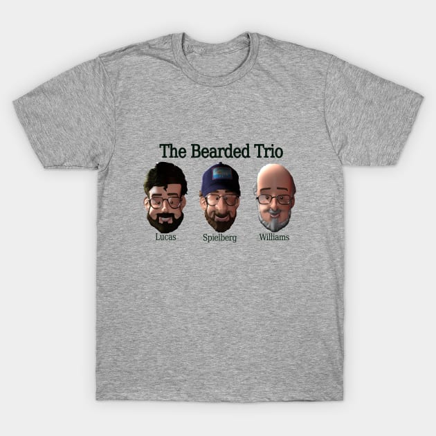 The Bearded Trio 2020 Design T-Shirt by thebeardedtrio